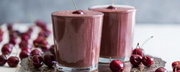 Postpartum Chocolate Cherry Berry Smoothie For 2